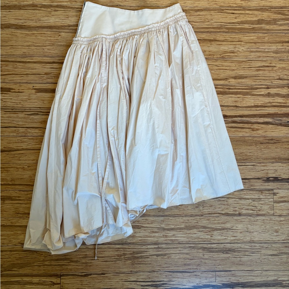 Lemaire 2017 Poplin skirt in peach size 36